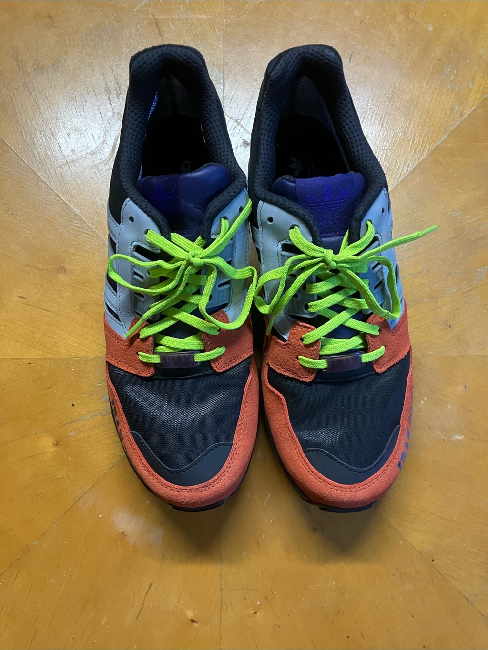 adidas ZX 8000 IRAK Gore-Tex Orange Purple Mens Size 10 FX0372 Sneakers